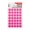 Tanex Smiling Face autocollants petits (2 x 35 pièces) - rose fluo 404135 - 1
