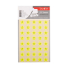 Tanex Stars autocollants (2 x 40 pièces) - jaune fluo 404124 - 1