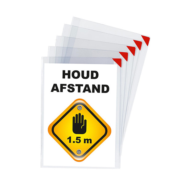 Tarifold KANG Easy Clic pochette d'affichage avec fermeture magnétique A4 (5 pièces) 261023 - 1