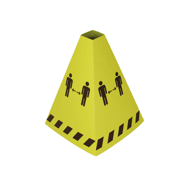 Tarifold balise "gardez vos distances" (10 pièces) 405074 - 1