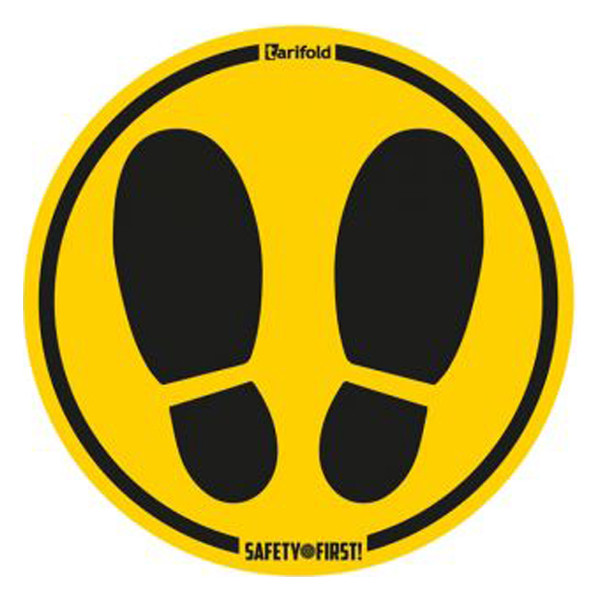 Tarifold pictogramme de sécurité au sol (Ø 500 mm) 405077 - 1