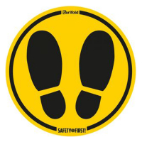 Tarifold pictogramme de sécurité au sol (Ø 500 mm) 405077