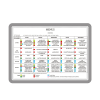 Tarifold pochette de présentation magnétique A4 (2 pièces) - argent 261024