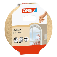 Tesa Curves ruban de masquage 25 mm x 25 m 203367