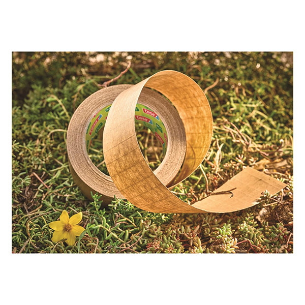Tesa Eco Ultra Strong ruban d'emballage papier 50 mm x 25 m (1 rouleau) - marron 203382 - 6