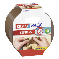 Tesa Express ruban d'emballage déchirable à la main marron 50 mm x 50 m (1 rouleau) 202379