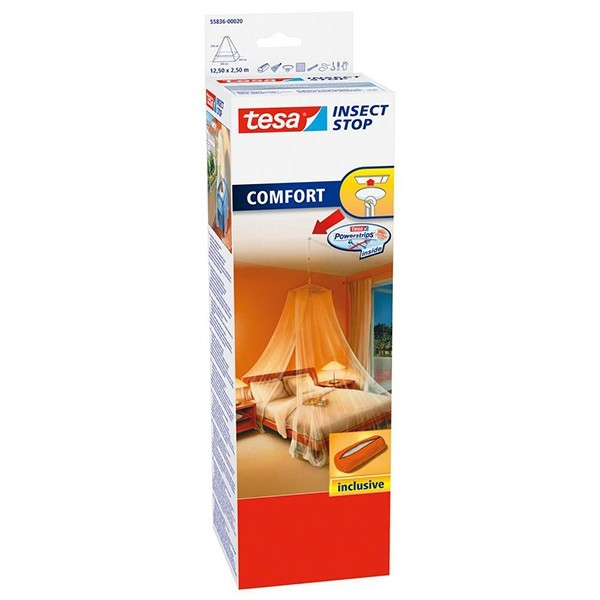 Tesa Insect Stop confort voile moustiquaire (1250 x 250 cm) STE00023 - 1