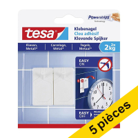 Offre: 5x Tesa clous adhésifs pour carrelage et métal 2 kg (2 clous)