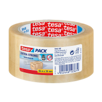 Tesa Pack Ruban d’emballage extra résistant transparent 50 mm x 66 m (1 rouleau) 203401
