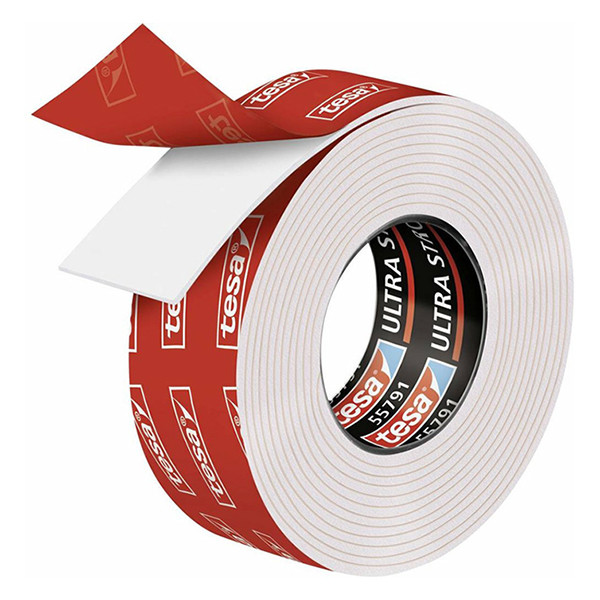 Tesa Powerbond Ultra Strong ruban adhésif double face 19 mm x 1,5 m 202383 - 2