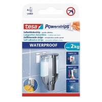 Tesa Powerstrips waterproof large (6 pièces) 202351
