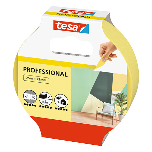Tesa Professional ruban de masquage 25 mm x 25 m 203356 - 3