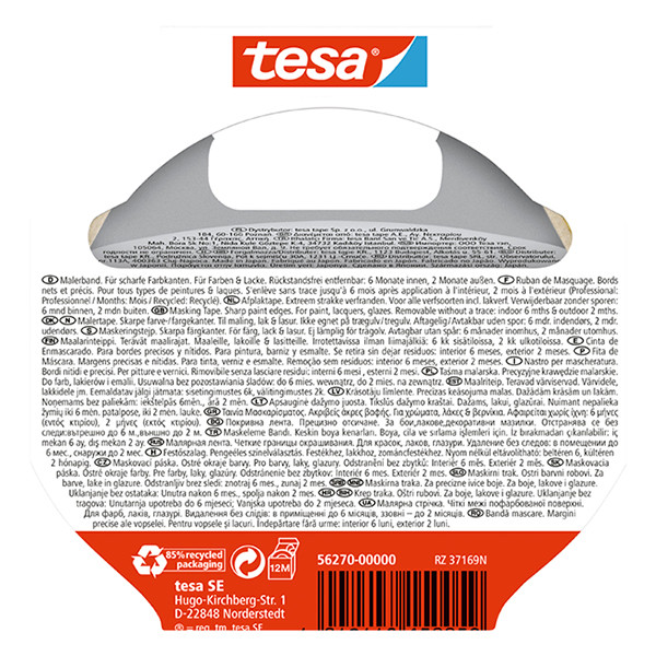 Tesa Professional ruban de masquage 25 mm x 25 m 203356 - 4