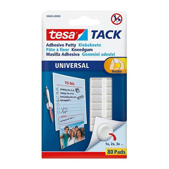 Tesa Tack pastilles adhésives (80 pièces) 202337 - 1