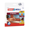 Tesa TesaMoll Classic D-profile joint d'isolation 6 m x 9 mm - marron 203317 - 1
