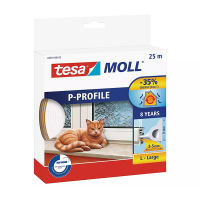 Tesa TesaMoll Classic P-profile joint d'isolation 25 m x 9 mm - blanc 203312