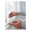 Tesa TesaMoll Classic P-profile joint d'isolation 6 m x 9 mm - blanc 203310 - 4