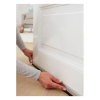 Tesa TesaMoll Comfort isolation bas de porte 40 mm x 1 m - inox 203325 - 4