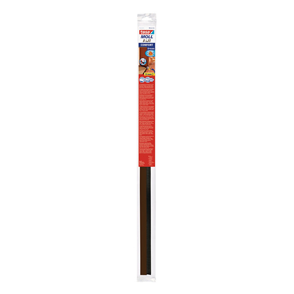 Tesa TesaMoll Comfort isolation bas de porte 40 mm x 1 m - marron 203324 - 2