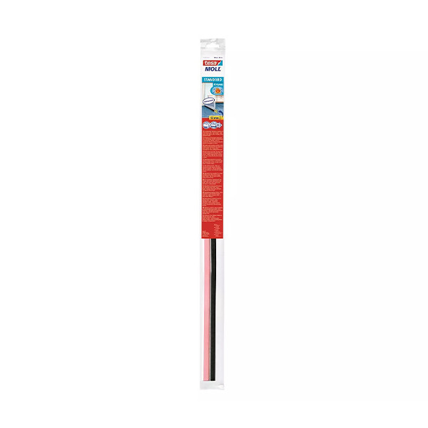 Tesa TesaMoll Standard isolation bas de porte 37 mm x 1 m - transparent 203322 - 1