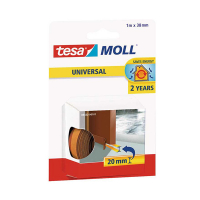 Tesa TesaMoll Universal isolation bas de porte 38 mm x 1 m - marron 203319