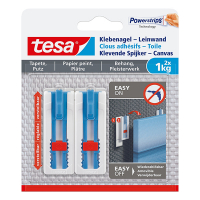 Tesa clous adhésifs pour surfaces sensibles 1 kg (2 pièces) 202376
