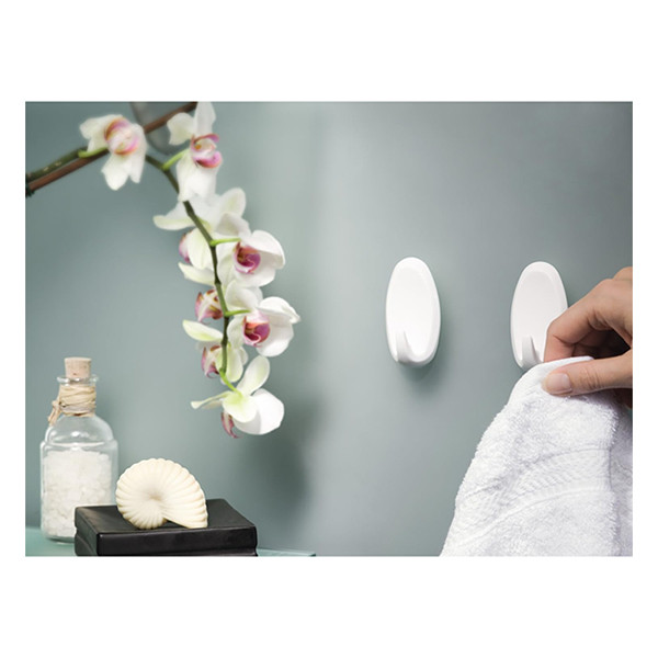 Tesa crochet adhésif 2 kg (2 pièces) - blanc 203375 - 4