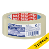 Tesa lot de 3 rubans adhésifs/d'emballage transparents 38 mm x 66 m (3 rouleaux) 202361 - 1