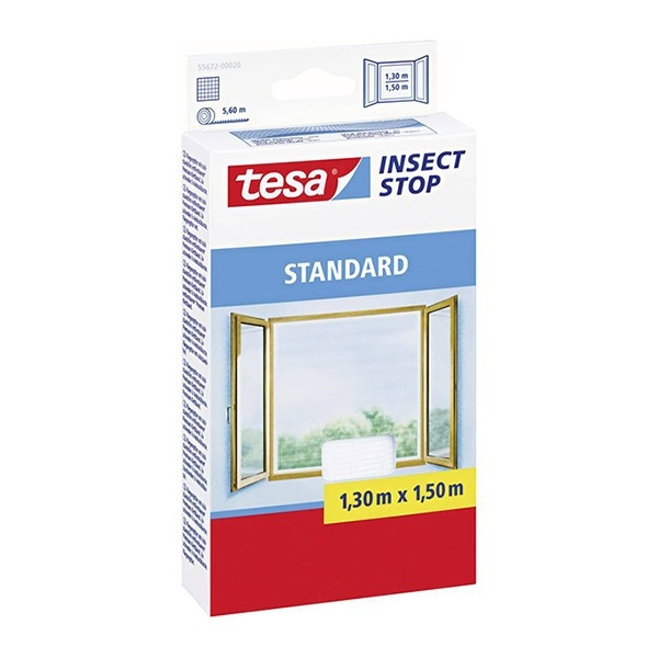 Tesa moustiquaire Insect Stop standard fenêtre (130 x 150 cm) - blanc STE00020 - 1
