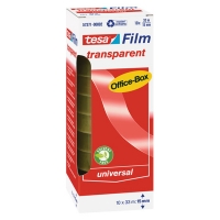 Tesa ruban adhésif transparent 15 mm x 33 m (10 rouleaux) 202287