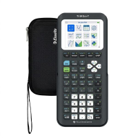 Pack avantageux : Texas Instruments TI-84 EVO-T calculatrice graphique + étui noir 206056