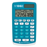 Texas Instruments TI-106 II calculatrice de poche 206006