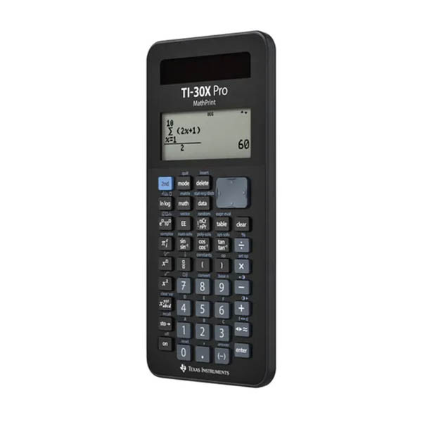 Texas Instruments TI-30X Pro Mathprint calculatrice scientifique 828988 - 2