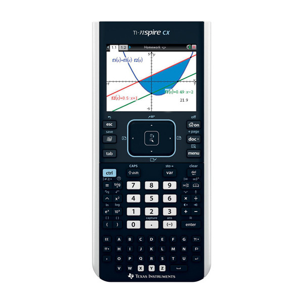 Texas Instruments TI-Nspire CX II-T calculatrice graphique couleur 206020 - 1