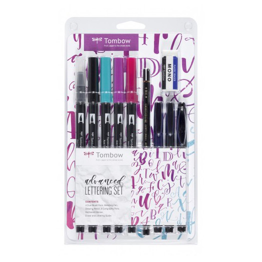 Tombow set de lettrage manuel pour utilisateurs avertis 241527 - 1