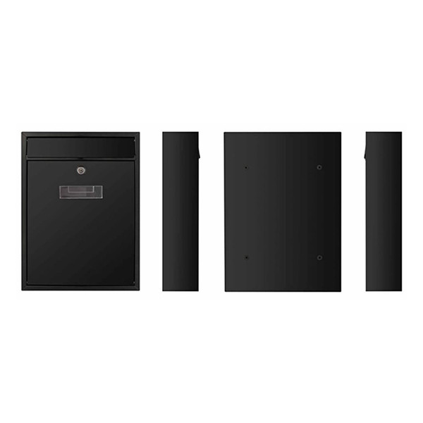 Toolland boîte aux lettres acier galvanisé - noir K170104519 - 3