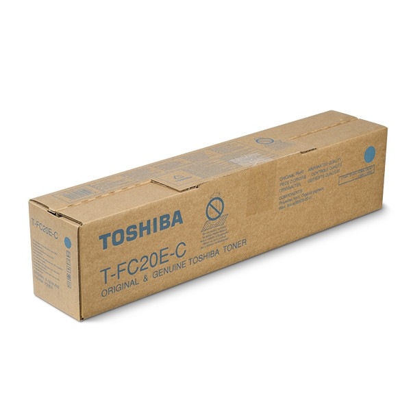 Toshiba T-FC20EC toner (d'origine) - cyan 078664 - 1
