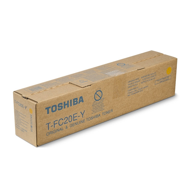 Toshiba T-FC20EY toner (d'origine) - jaune 078670 - 1