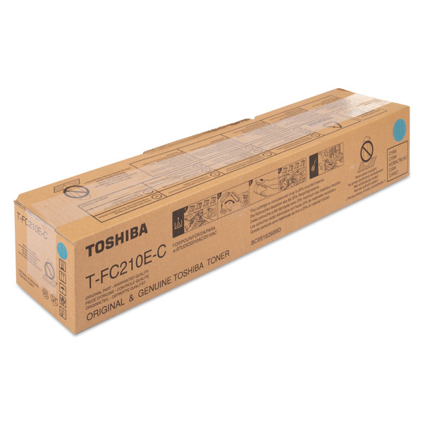Toshiba T-FC210EC toner (d'origine) - cyan 078428 - 1