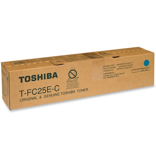 Toshiba T-FC25EC toner (d'origine) - cyan 078696 - 1