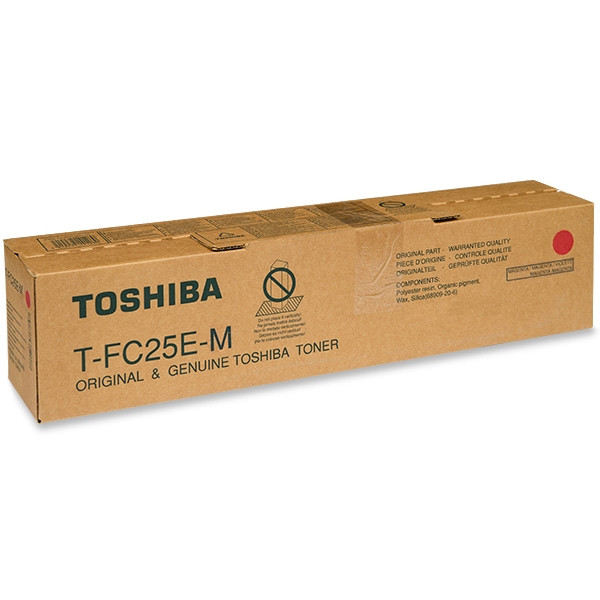 Toshiba T-FC25EM toner magenta (d'origine) 078698 - 1
