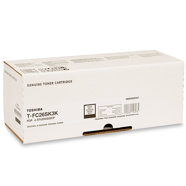Toshiba T-FC26SK3K toner (d'origine) - noir 078820 - 1