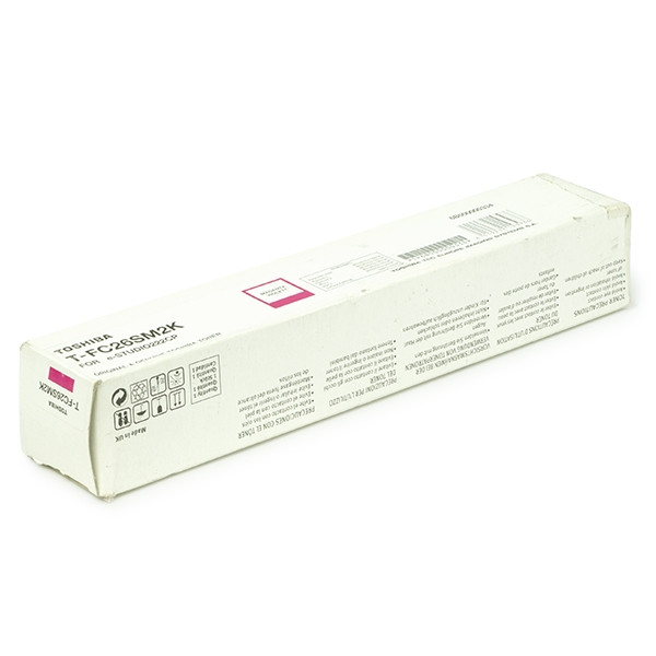 Toshiba T-FC26SM2K toner (d'origine) - magenta 078824 - 1