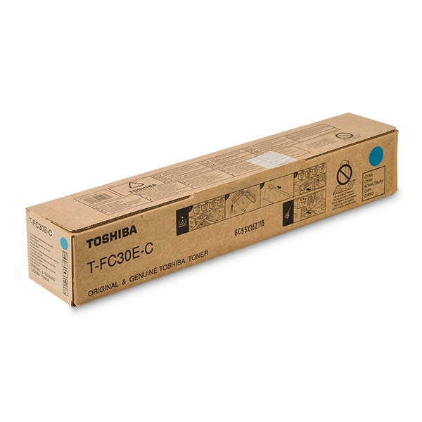 Toshiba T-FC30EC toner (d'origine) - cyan 078850 - 1