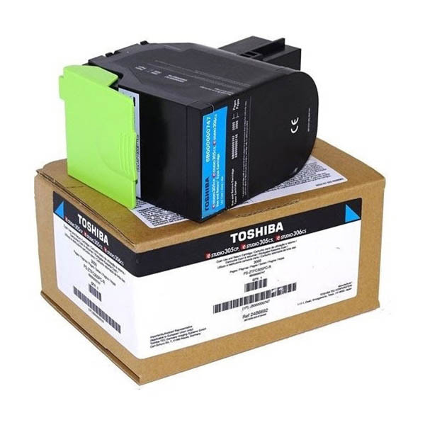 Toshiba T-FC338EC toner (d'origine) - cyan 078454 - 1