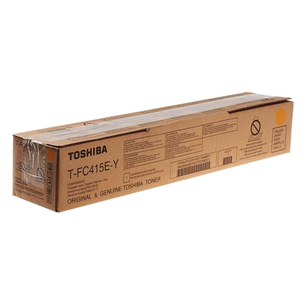 Toshiba T-FC415EY toner (d'origine) - jaune 078424 - 1