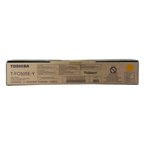 Toshiba T-FC505EY toner (d'origine) - jaune 078398 - 1