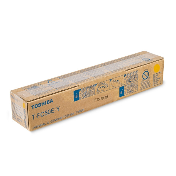 Toshiba T-FC50EY toner (d'origine) - jaune 078932 - 1
