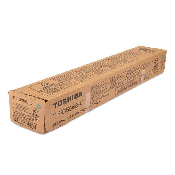 Toshiba T-FC556E-C toner (d'origine) - cyan 078376 - 1