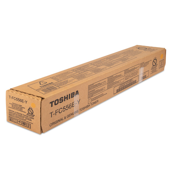 Toshiba T-FC556E-Y toner (d'origine) - jaune 078380 - 1